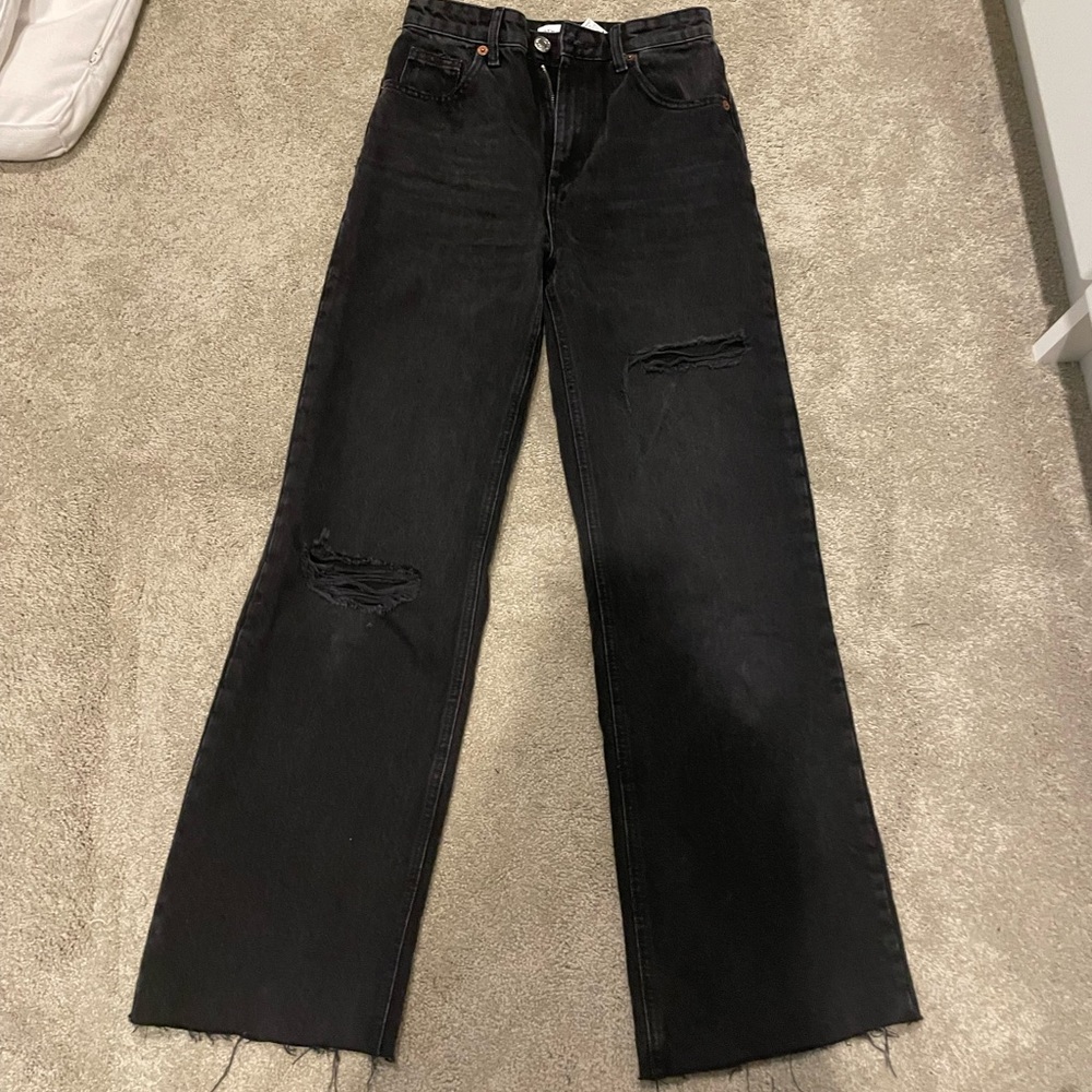 Zara mom jeans